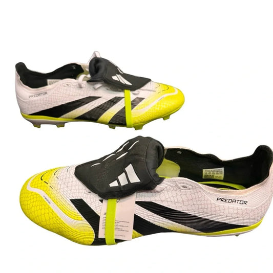 Adidas Predator League FT FG MG Cleats Mens 13 White Black Yellow BNWT New
