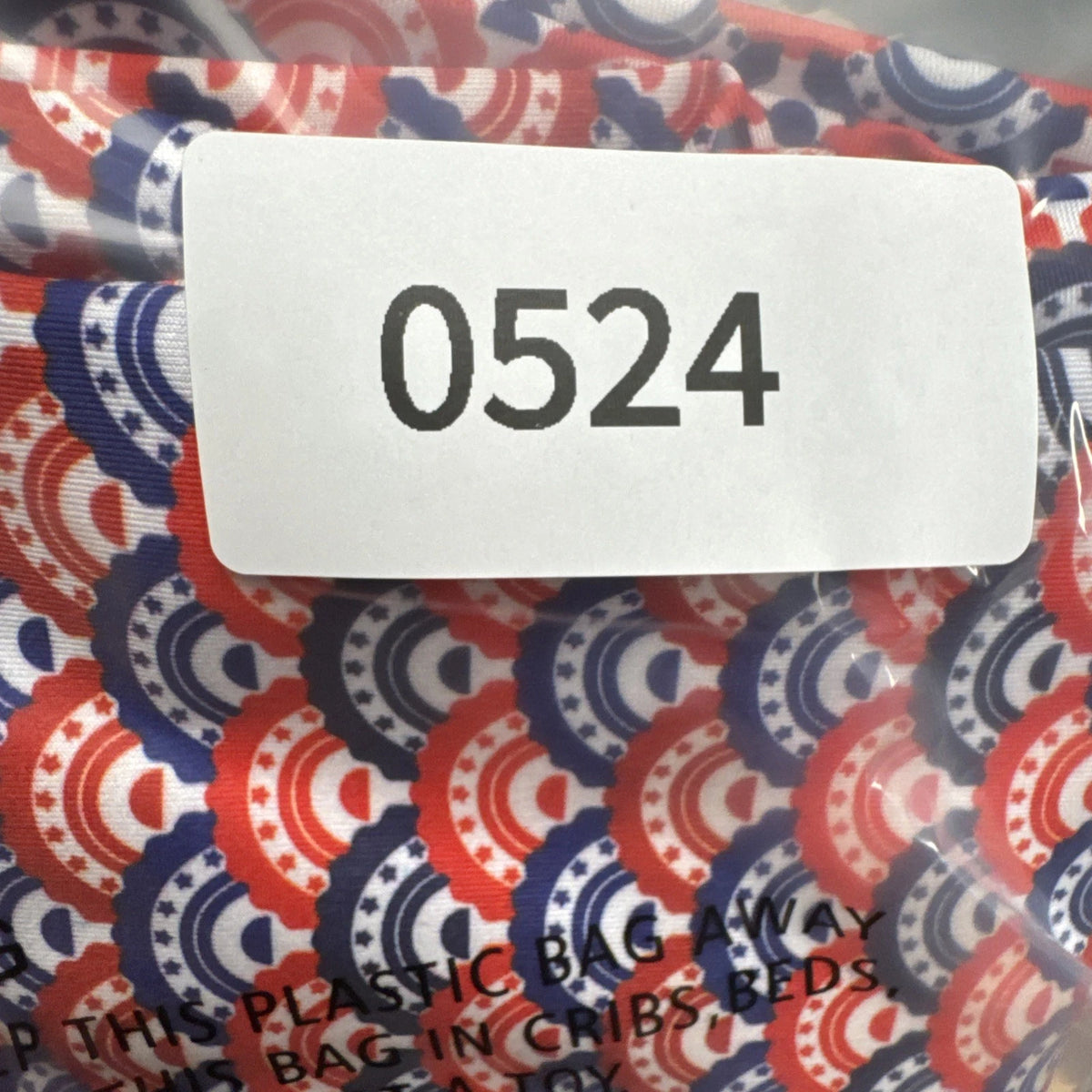 Yatta Golf Patriotic Golf Polo Men's Small Red White Blue NWT