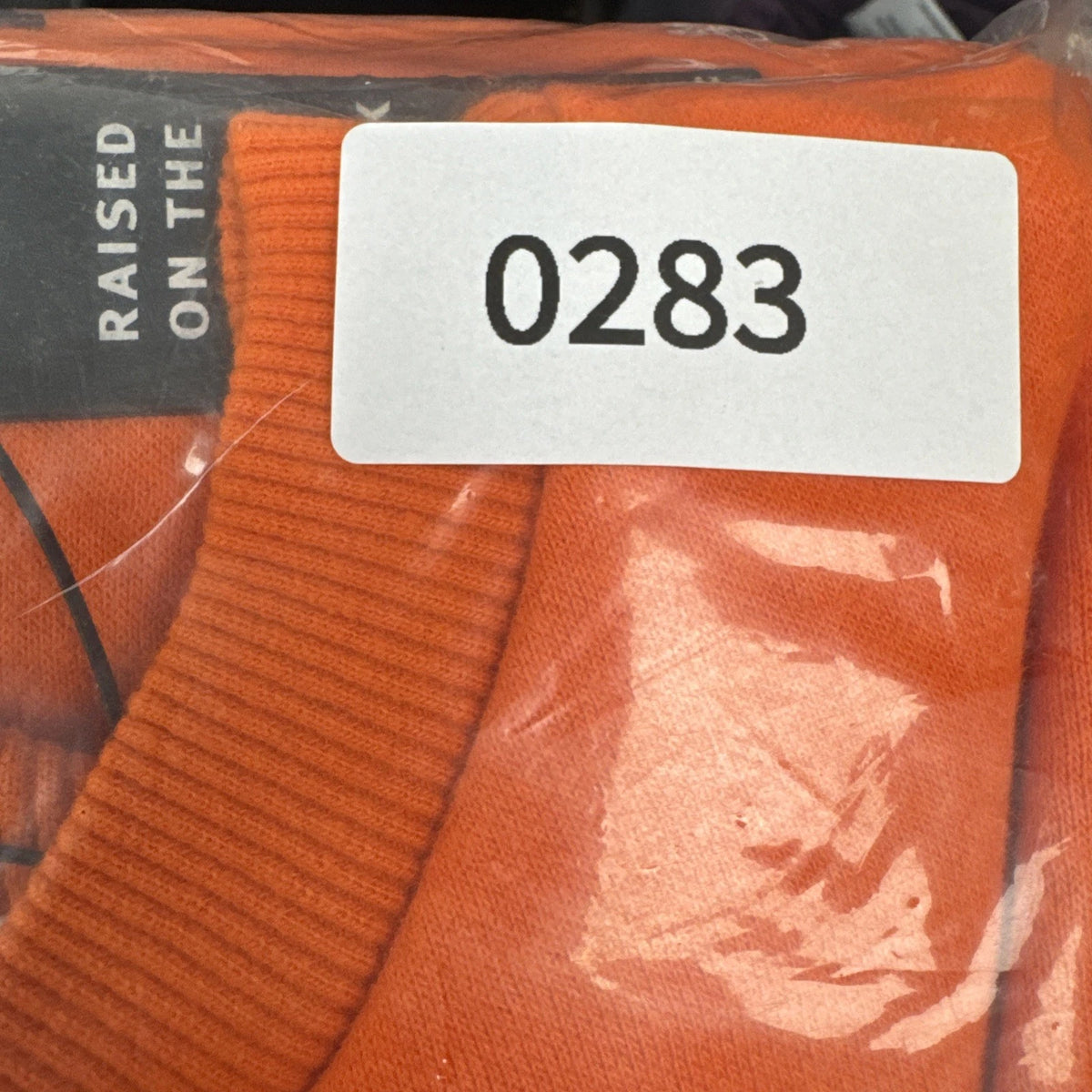 Kangol Men’s Crewneck Sweater XL Orange Logo Streetwear Pullover BNWT