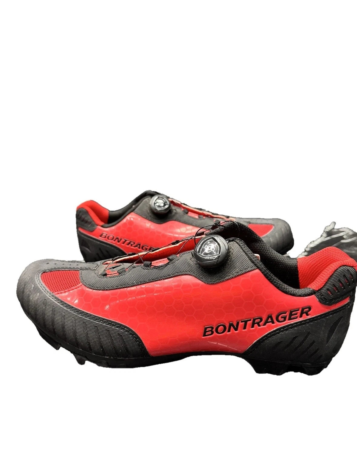 Bontrager Foray Mountain Bike Shoes Red Black BOA SPD Cleats Mens 11