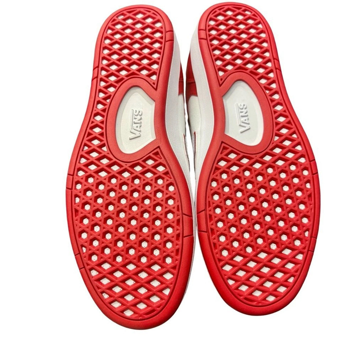 Vans Lowland CC ComfyCush Red White Men’s 10.5 Women’s 12 Sneakers NIB