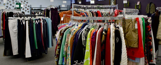 Curated secondhand clothing rack at BudMila's Closet — shop resale designer fashion online