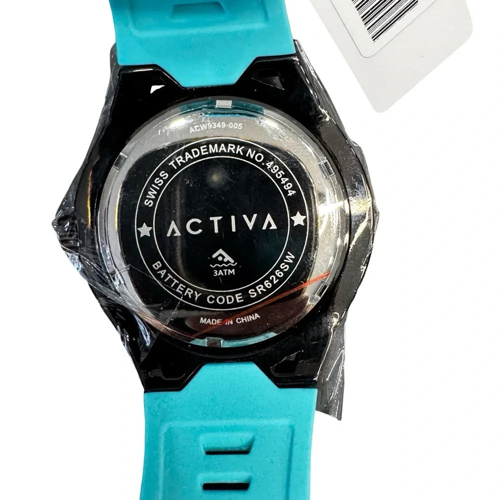 Activa Drift X Invicta PF22691 Blue Dial Black Watch 44mm BNIB Quartz Sport