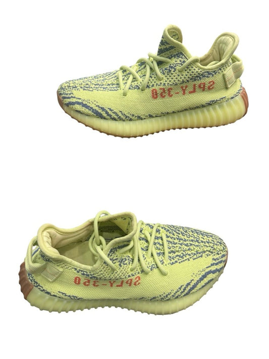 Adidas Yeezy Boost 350 V2 Semi Frozen Yellow Mens 6.5 OG Box Excellent Used Condition