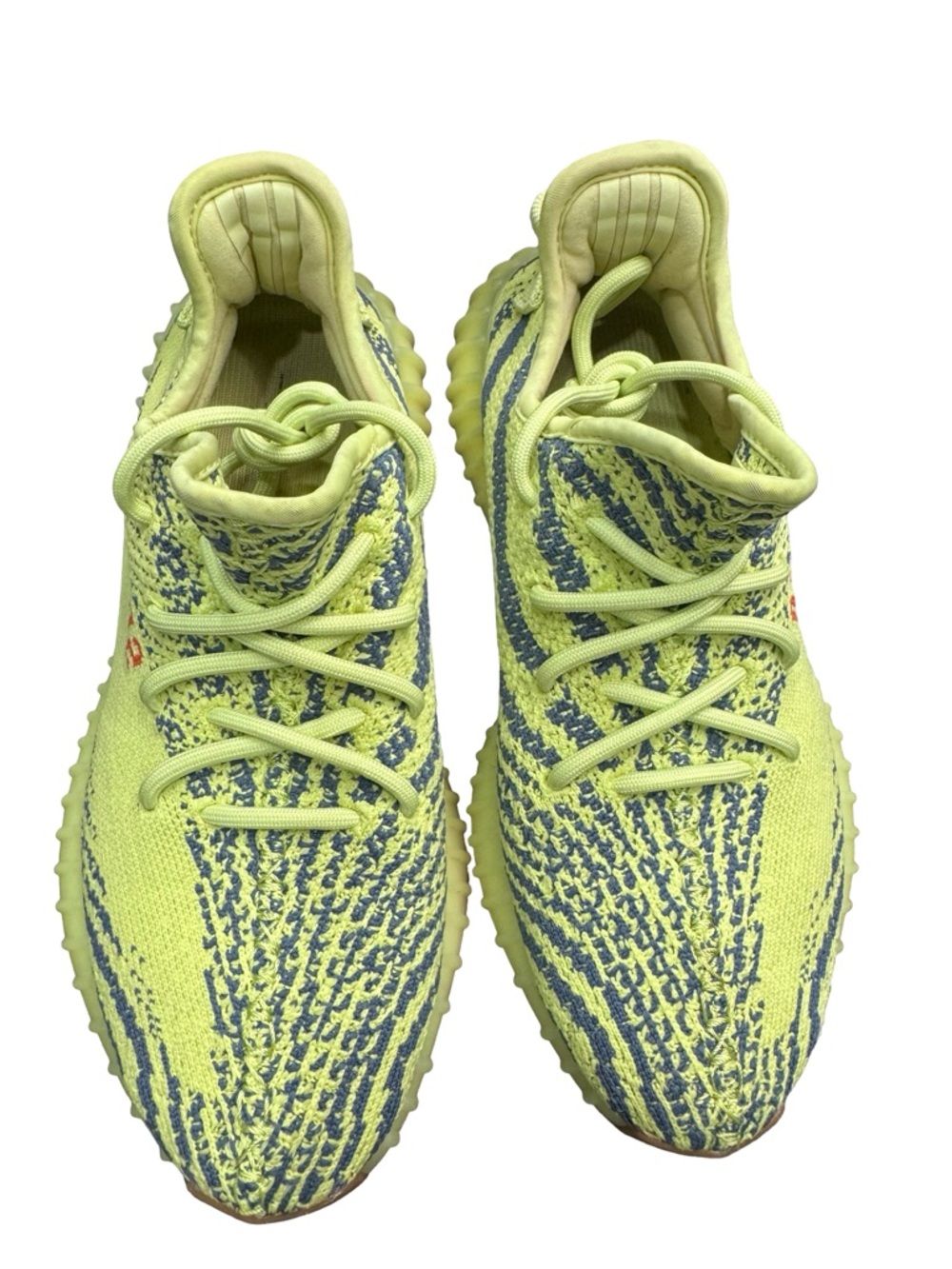 Adidas Yeezy Boost 350 V2 Semi Frozen Yellow Mens 6.5 OG Box Excellent Used Condition