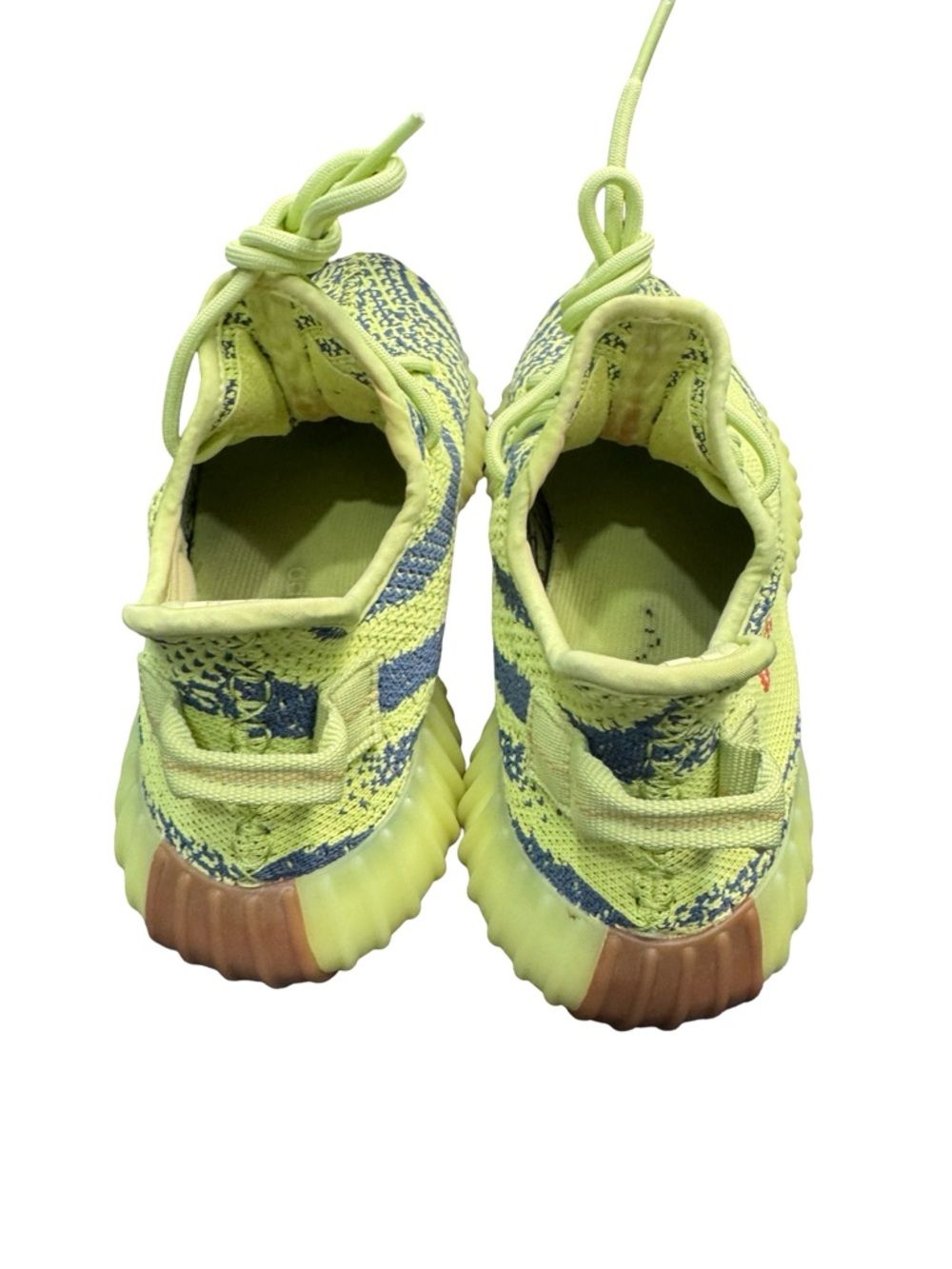 Adidas Yeezy Boost 350 V2 Semi Frozen Yellow Mens 6.5 OG Box Excellent Used Condition