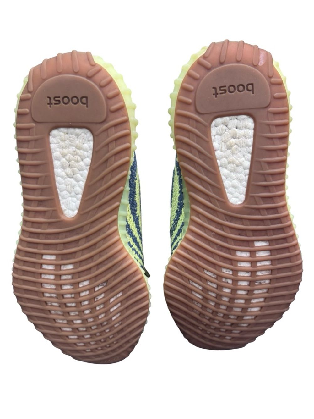 Adidas Yeezy Boost 350 V2 Semi Frozen Yellow Mens 6.5 OG Box Excellent Used Condition