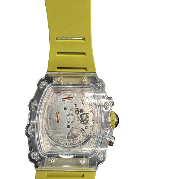 Activa X Invicta Green Skeleton Chronograph Watch 44.3mm Mens NWT Quartz