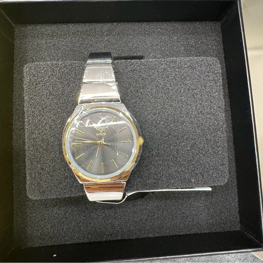 Invicta Celestial 28mm Women’s Black Dial Watch Quartz Stainless Steel BNIB