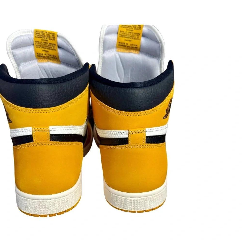Air Jordan 1 High OG Yellow Ochre 5.5Y Women's 7 BNIB Retro Classic Heat