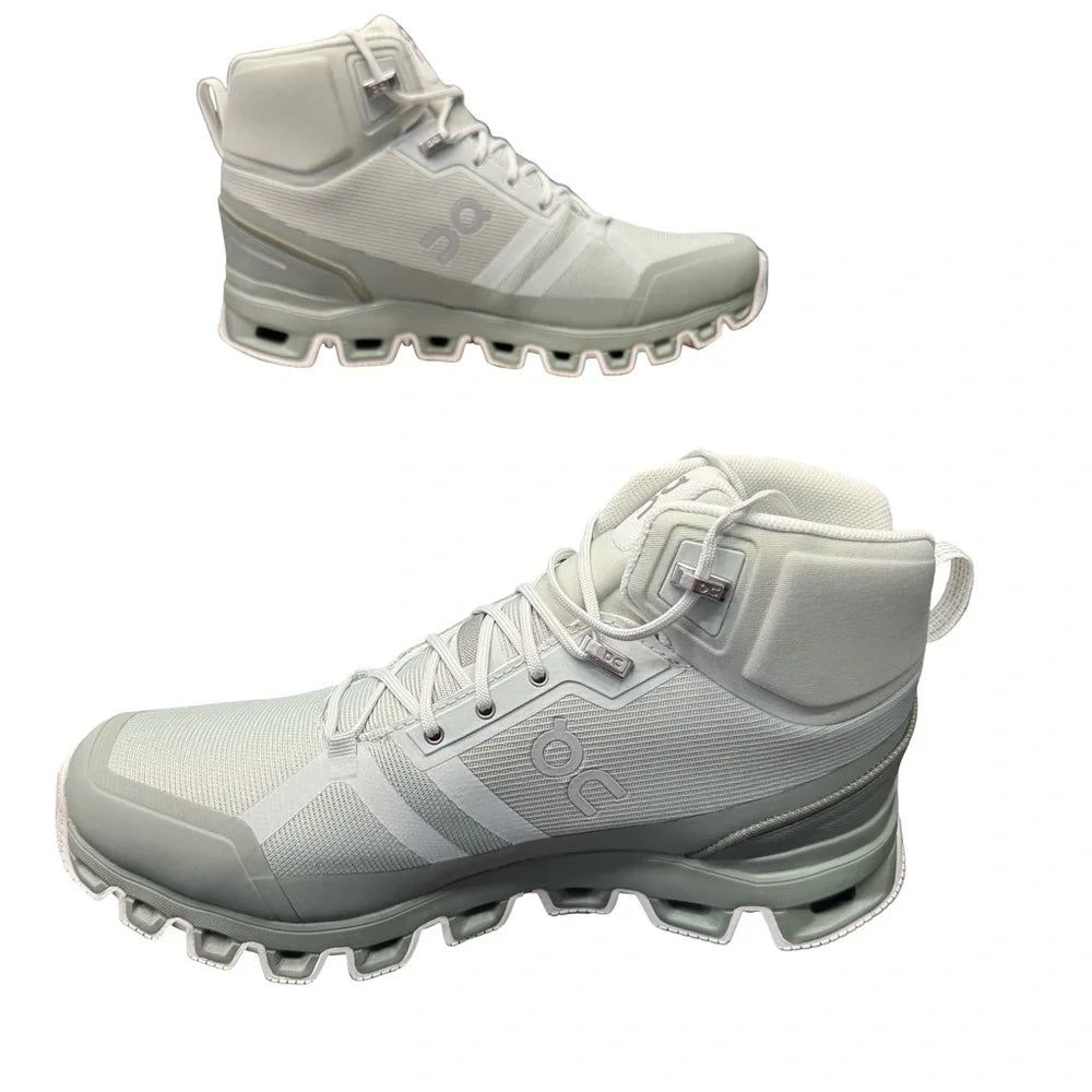 On Cloud Cloudrock Waterproof Women’s 9.5 Hiking Shoes Gray BNIB Trail Boots