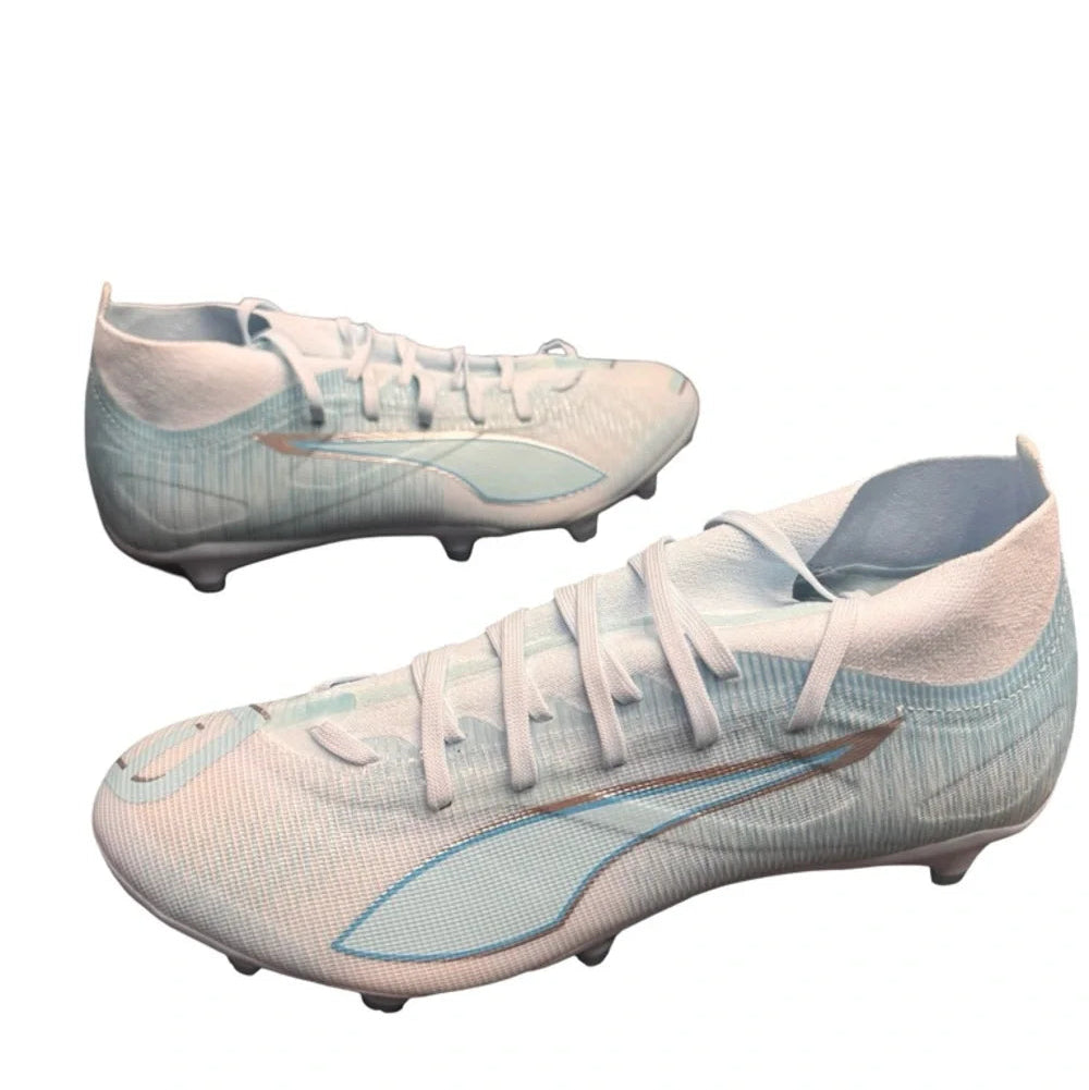 PUMA Ultra 5 Match+ Light Up FG AG Womens 10 Soccer Cleats Blue BNWOT New