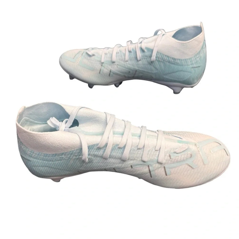 PUMA Ultra 5 Match+ Light Up FG AG Womens 10 Soccer Cleats Blue BNWOT New