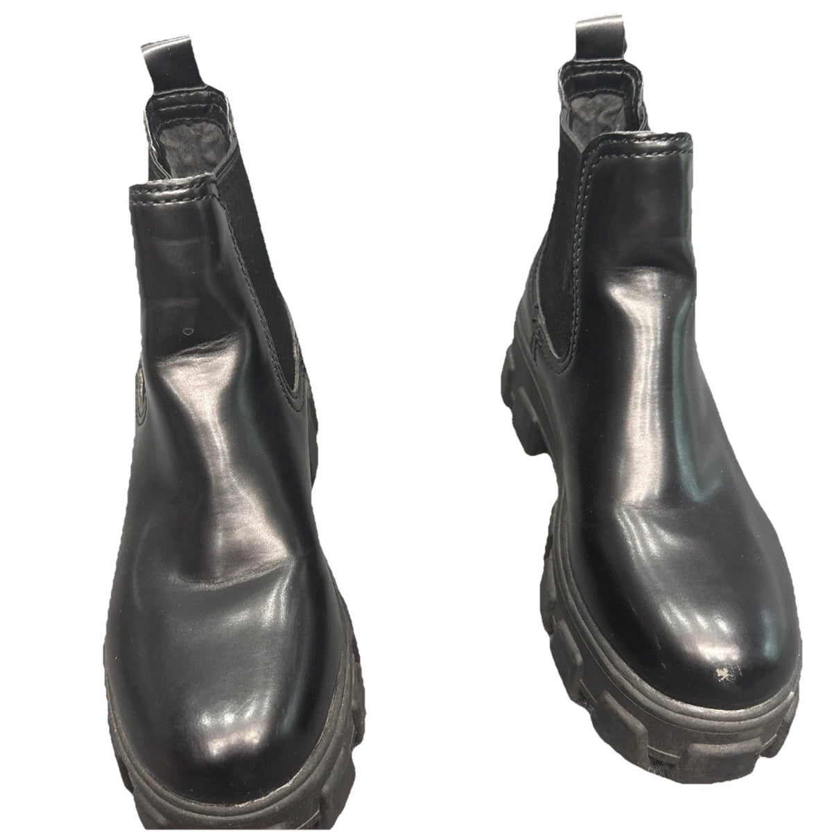 Circus NY Sam Edelman Darielle Chelsea Boots Women's 6.5 Black Platform