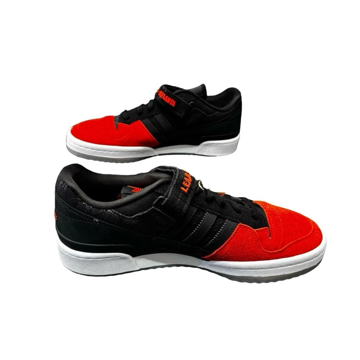 adidas Forum Low L.E.A.D. Atlanta Men’s 11 Black Red GZ6604 New Box