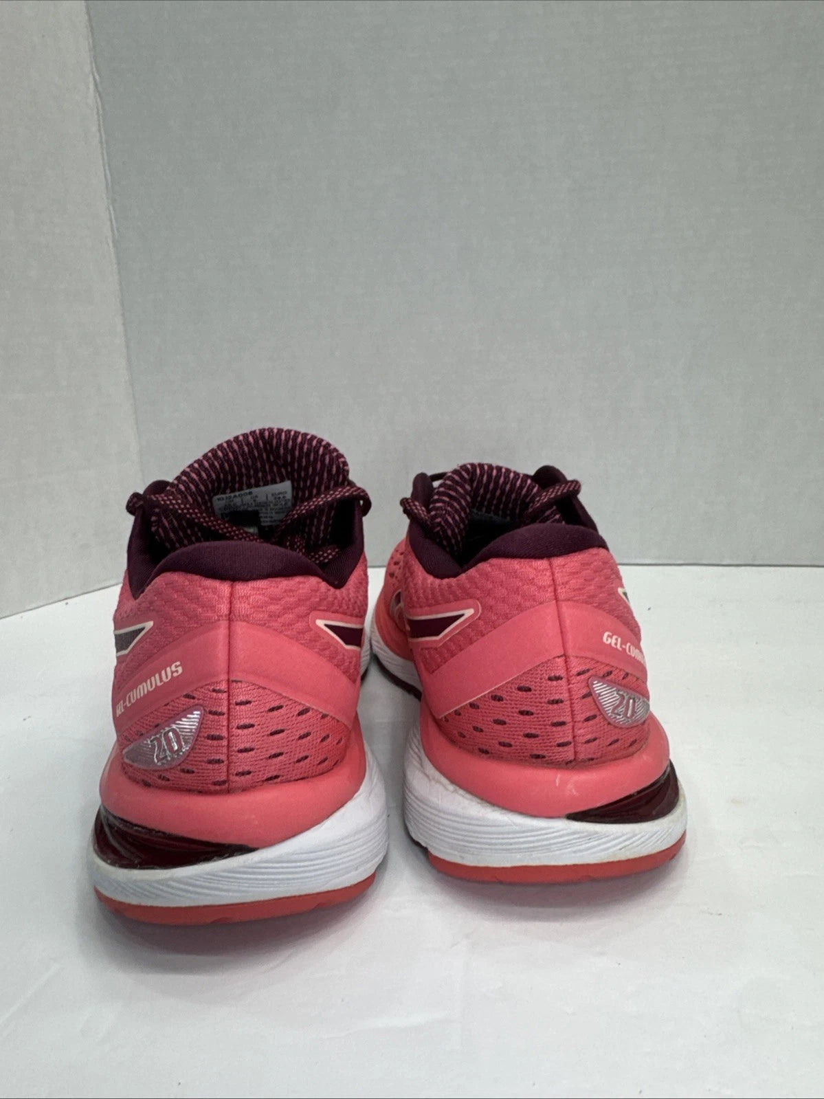 ASICS Gel-Cumulus 20 Women’s 8 Pink Burgundy Running Shoes 1012A008