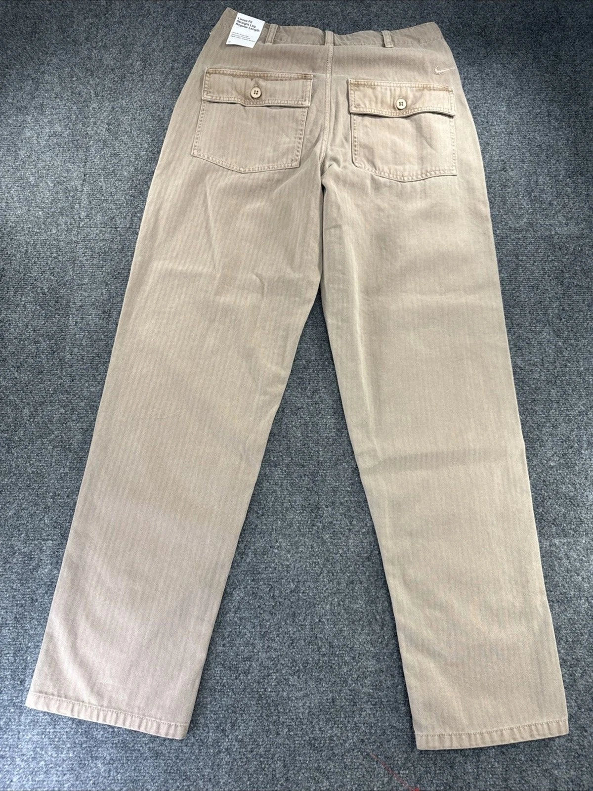 Nike Life Fatigue Pants Men’s 28 Hemp Herringbone Workwear HJ0645-227 NWT