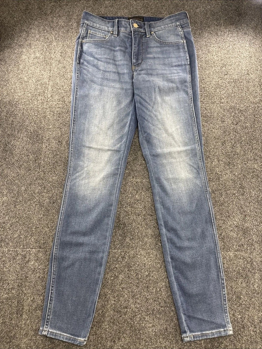 WHBM Cashmere Denim Jeans Women’s 4 High Rise Skinny Stretch Medium Wash