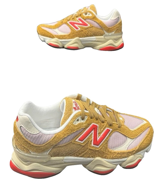 New Balance 9060 Beige Pink Festival Pack Kids 5Y Women's 6.5 GC9060VD BNWB