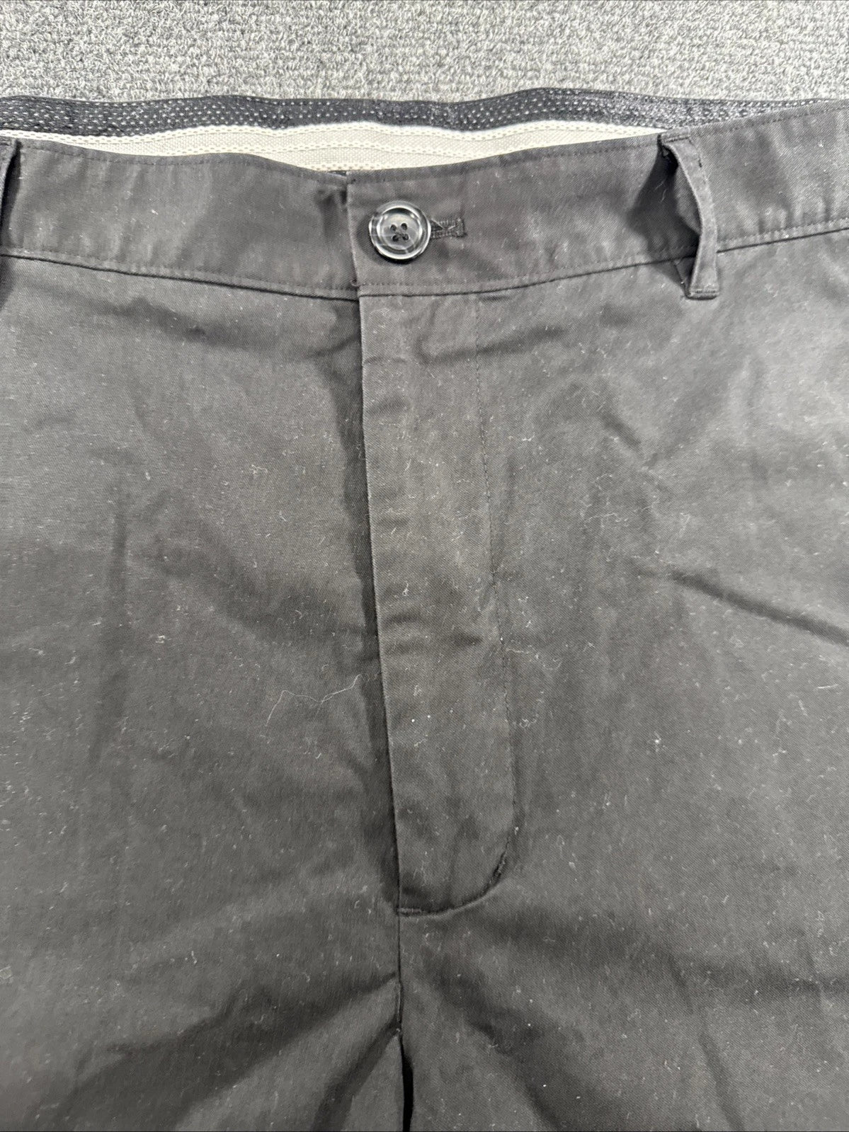 Greg Norman Tasso Elba Cargo Golf Shorts Men’s 38 Black Flat Front