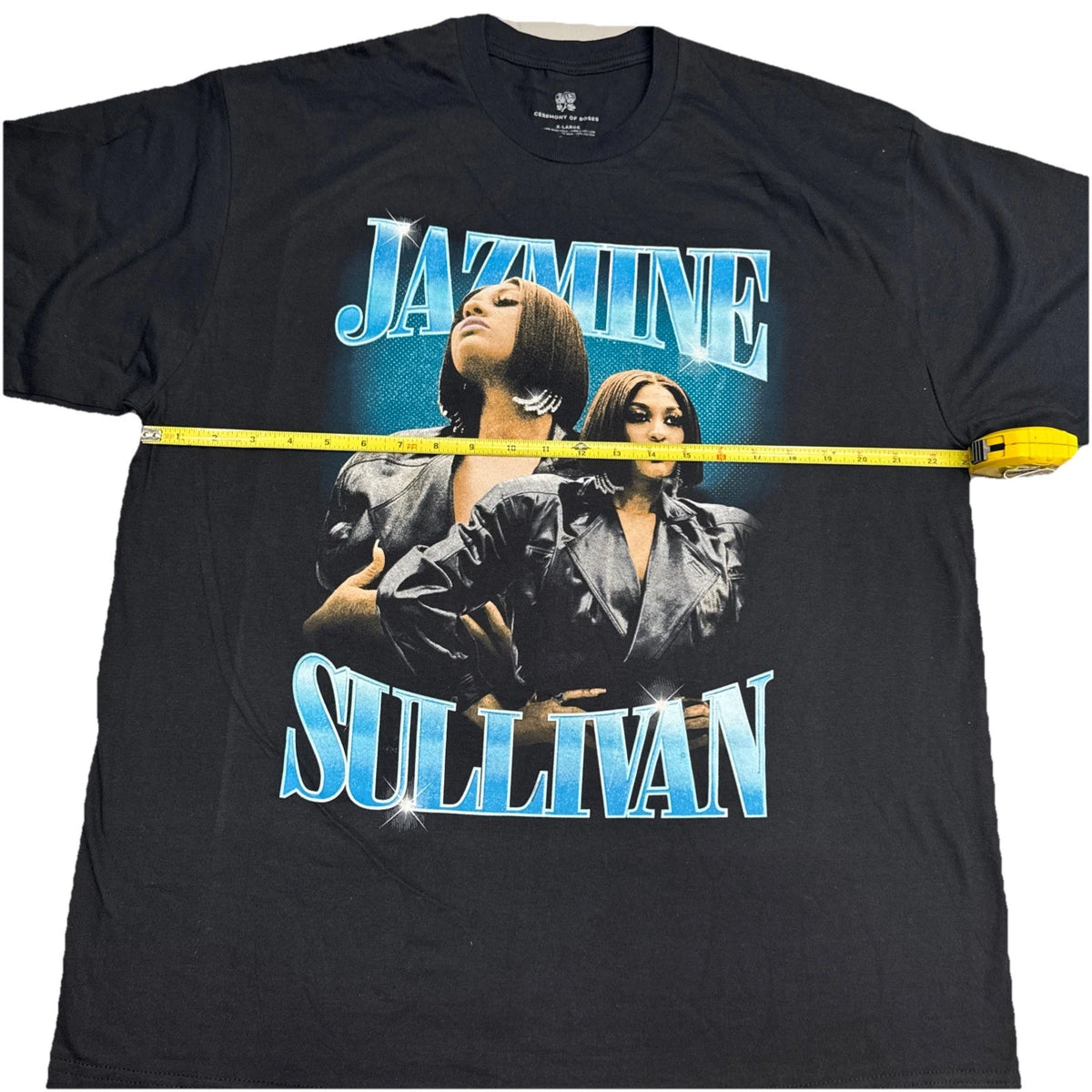Jazmine Sullivan Ceremony Of Roses Graphic T Shirt Mens XL Black BNWT