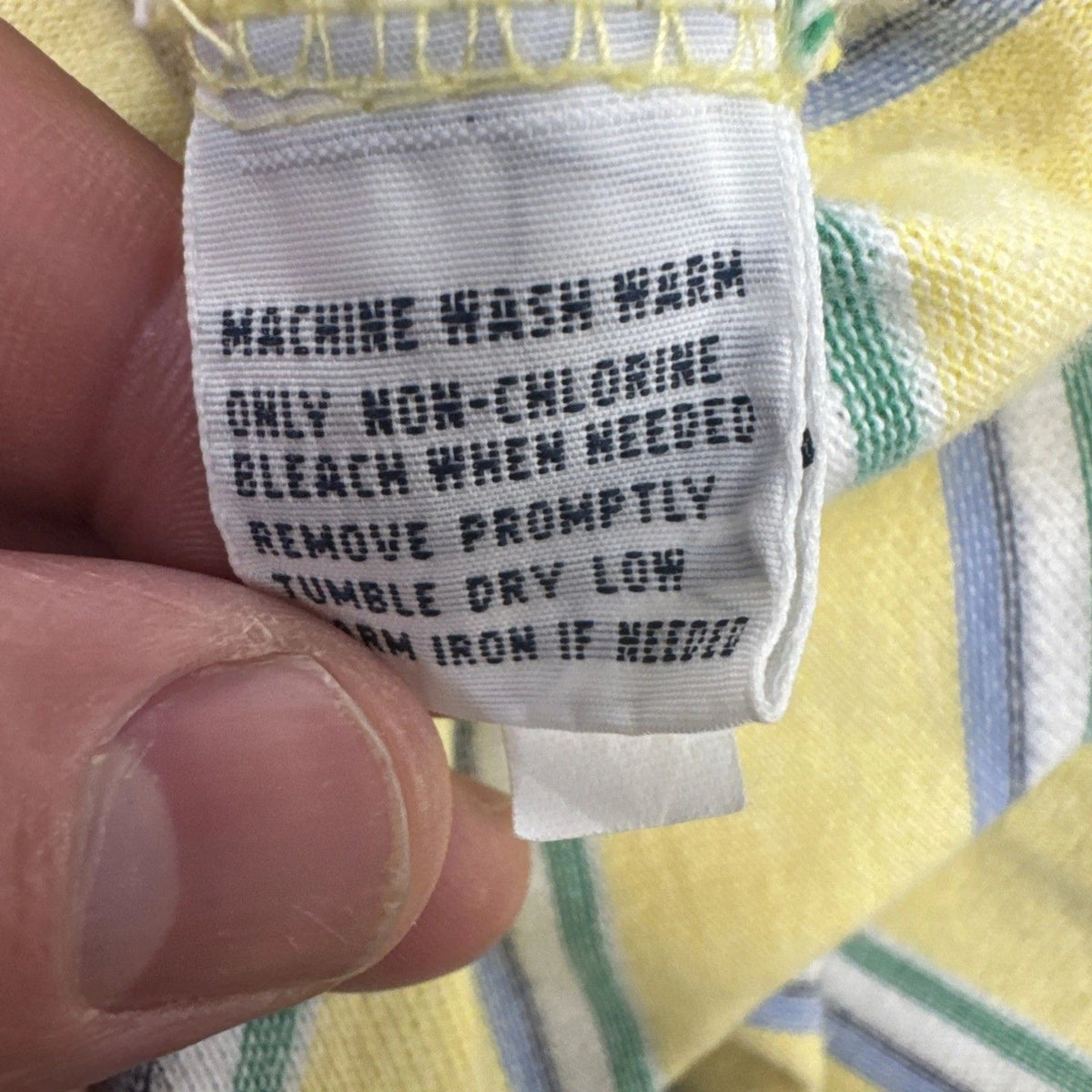 Polo Ralph Lauren Custom Fit Polo Shirt Mens XL Yellow Striped Pony Logo