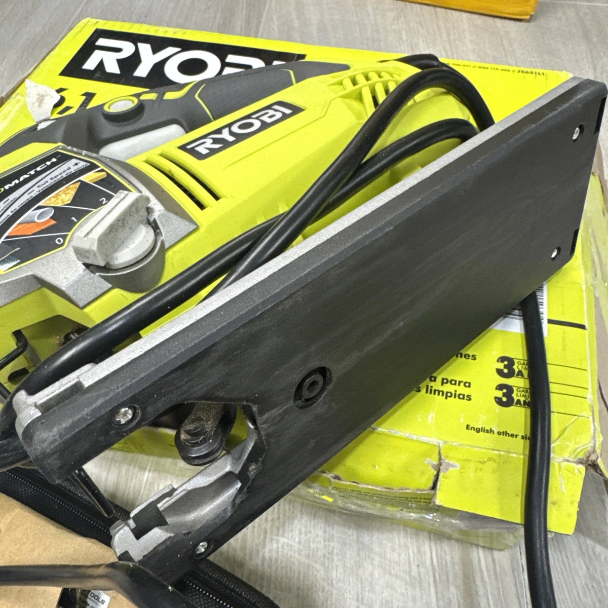 Ryobi 740W Variable Speed Orbital Jigsaw w/ Case Blades Manual EUC