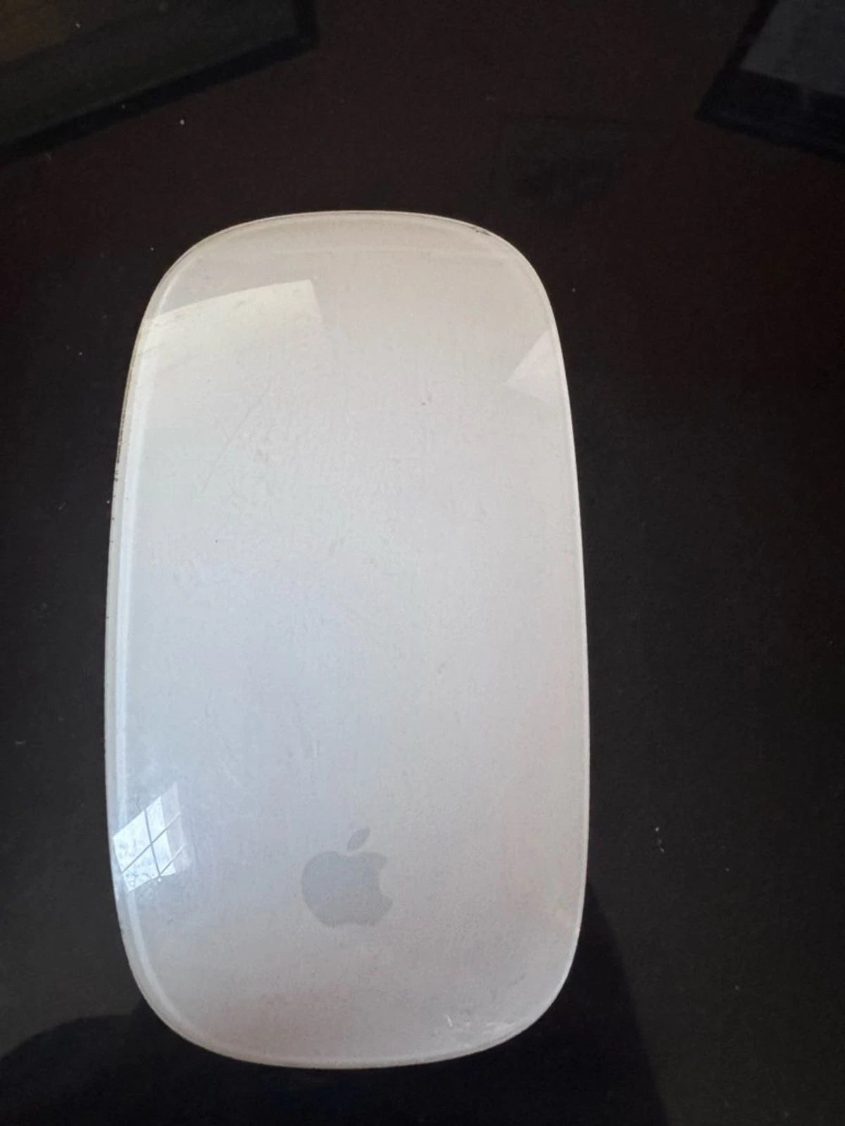 Apple Magic Mouse 1 White Silver Bluetooth Wireless Tested Working Clean