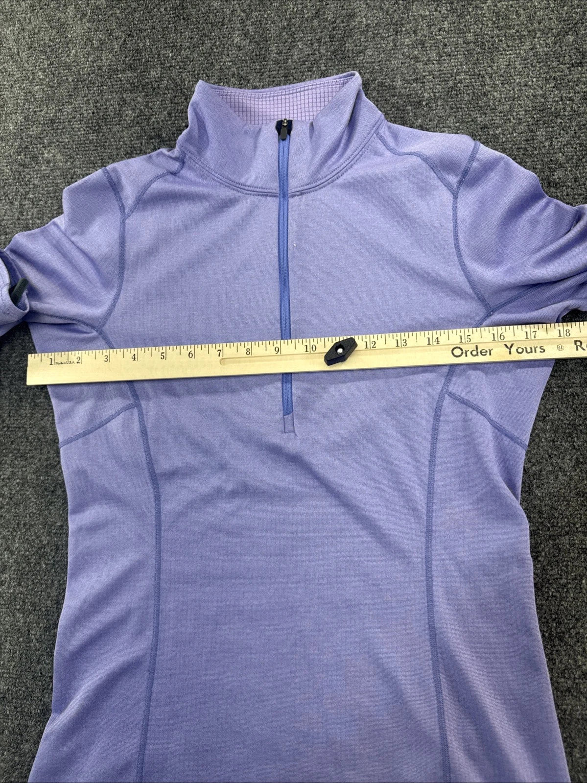 Patagonia Capilene Midweight 1/4 Zip Women’s XS Purple Baselayer Pullover