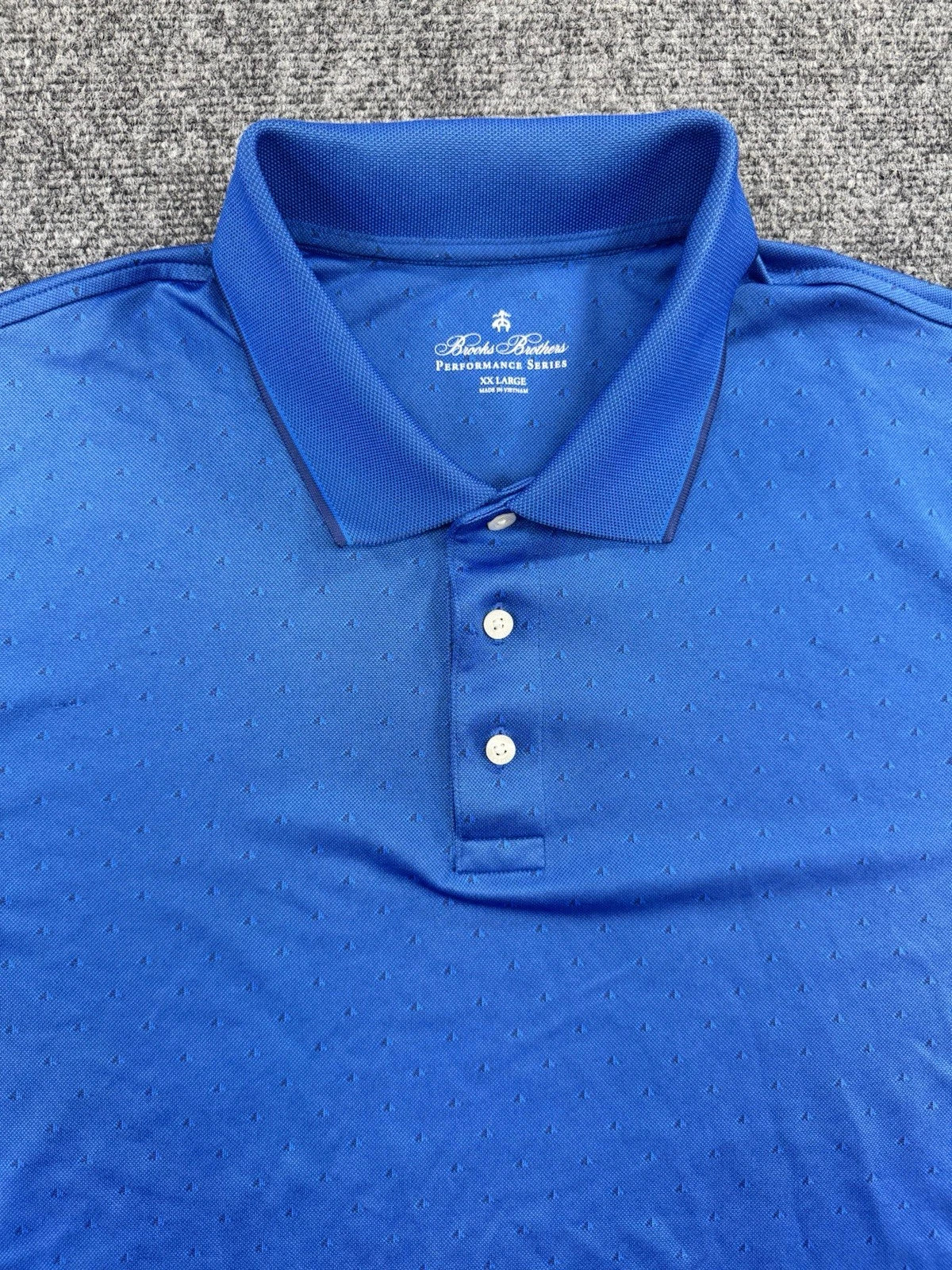 Brooks Brothers Women's Royal Blue Polo Button-Up Shirt XL Pre-Owned