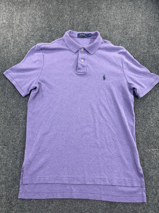 Polo Ralph Lauren Men's Purple Golf Polo Shirt Solid Size M Pre-Owned