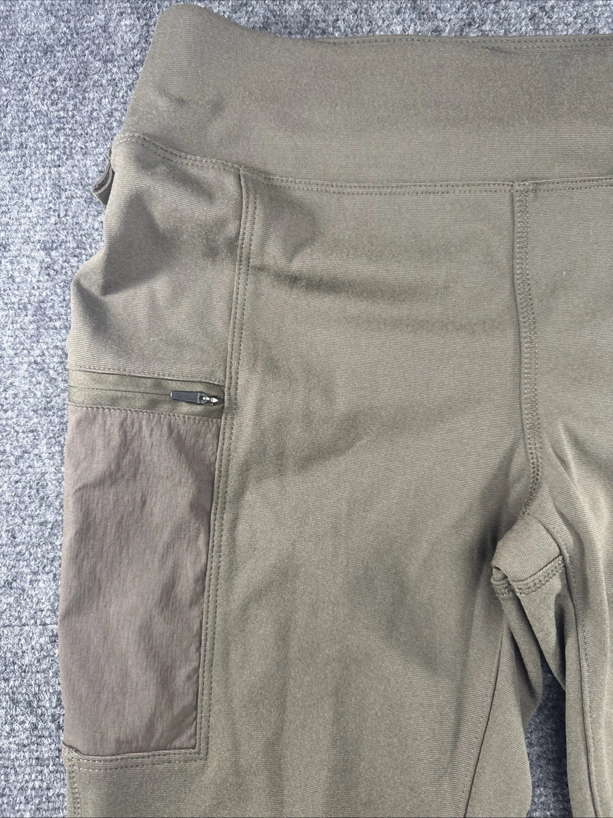 Carhartt Force Fitted Utility Leggings Women’s S Brown BNWOT Stretch Pants