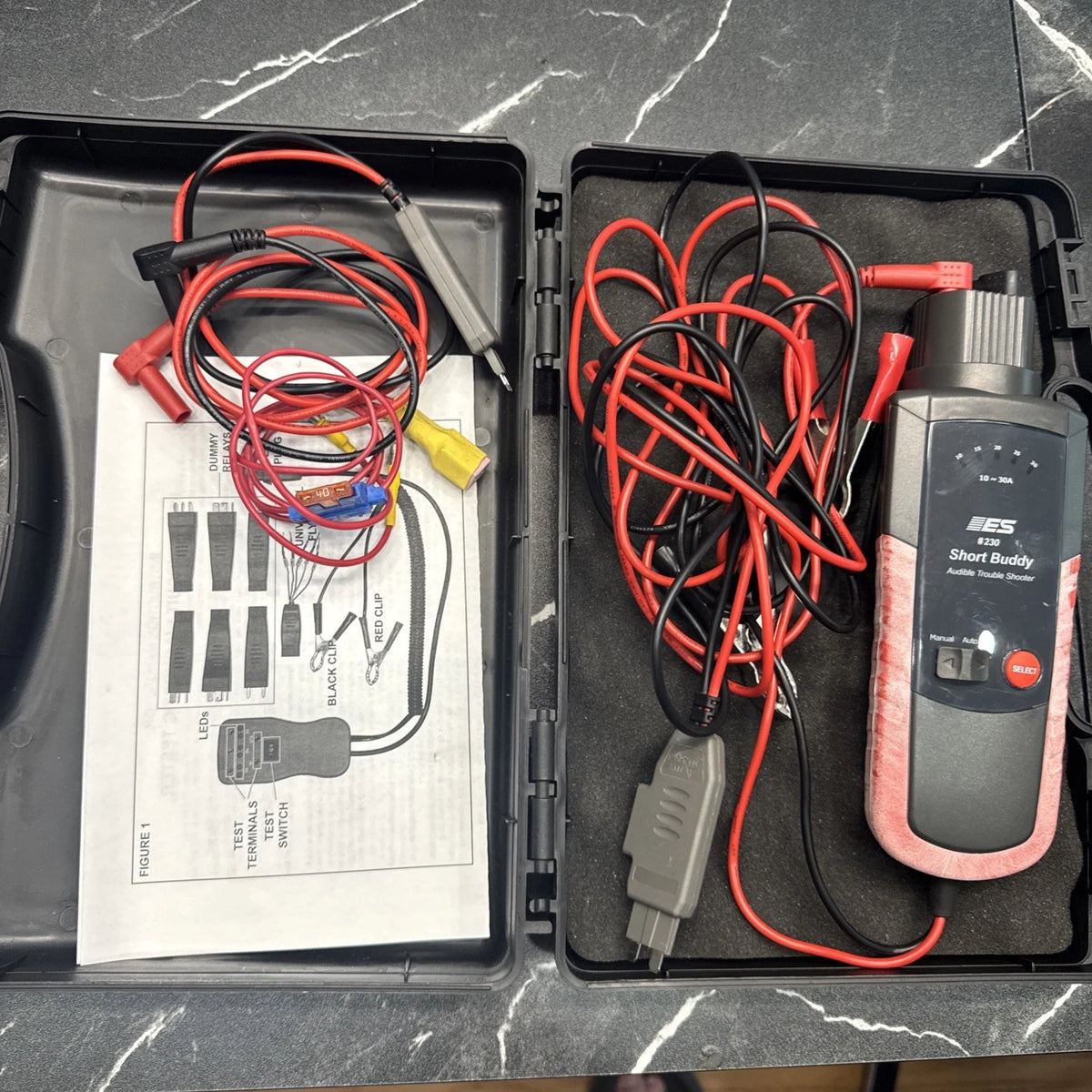 ES #230 Short Buddy Audible Trouble Shooter Circuit Tracer Diagnostic Tool Kit