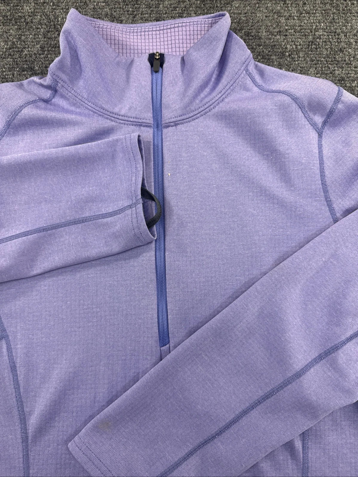 Patagonia Capilene Midweight 1/4 Zip Women’s XS Purple Baselayer Pullover