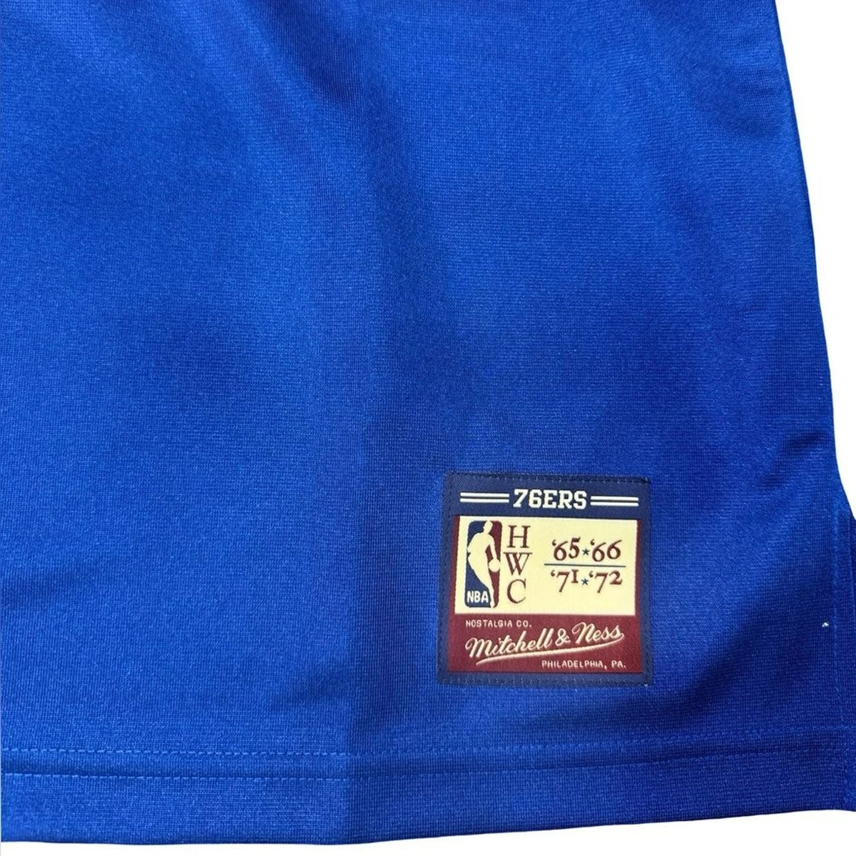 Mitchell & Ness 76ers Heritage Tank Mens 2XL Blue NBA Jersey BNWT Classic