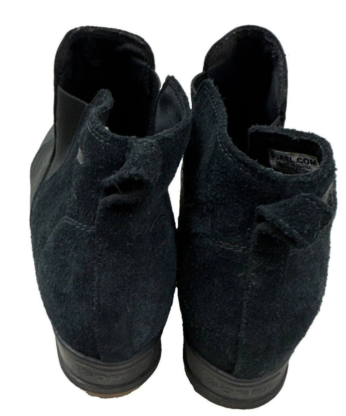 Sorel Chelsea Boots Women’s 11 Black Waterproof Nubuck Suede Lug Sole BNWOB