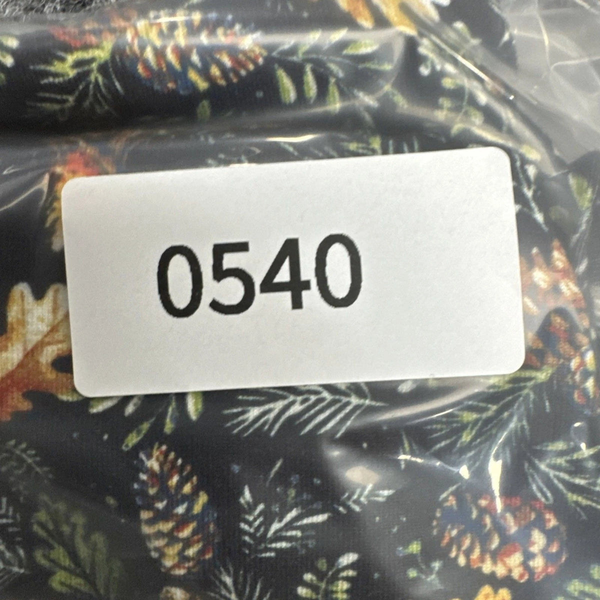 Chaps Everyday Performance Pinecone Floral Polo Men’s Small Black BNWOT
