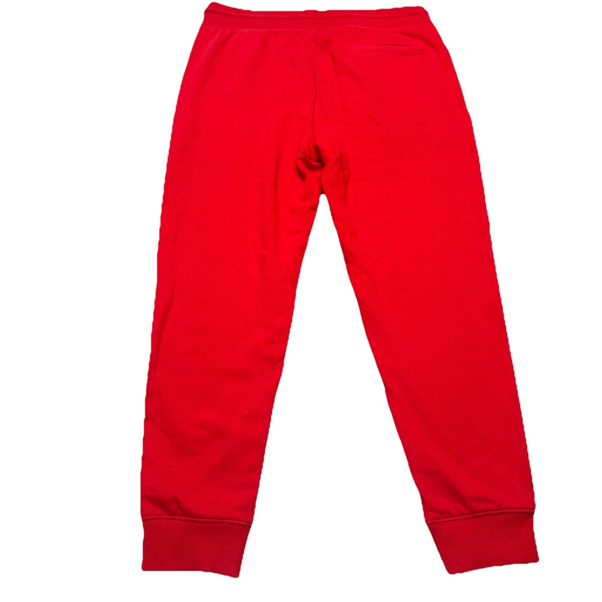 Hugo Boss Mens Large Red Black Checkered Logo Jogger Pants Athleisure