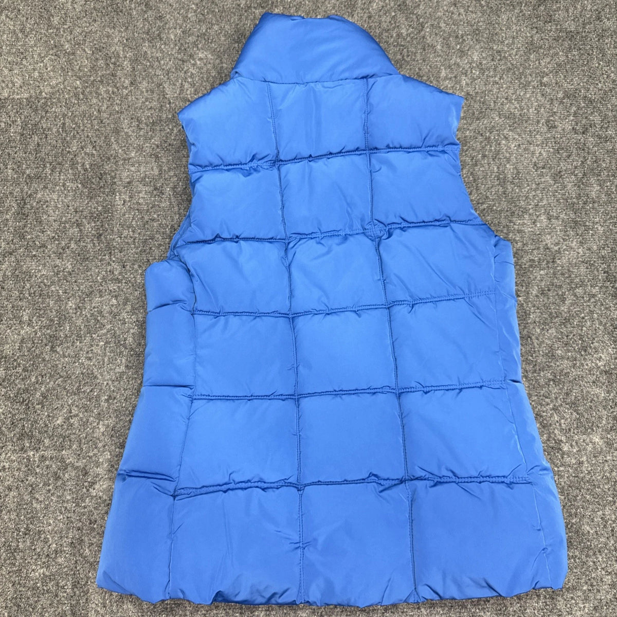 Tommy Hilfiger Puffer Vest Womens XS Blue Quilted Full Zip Lightweight EUC