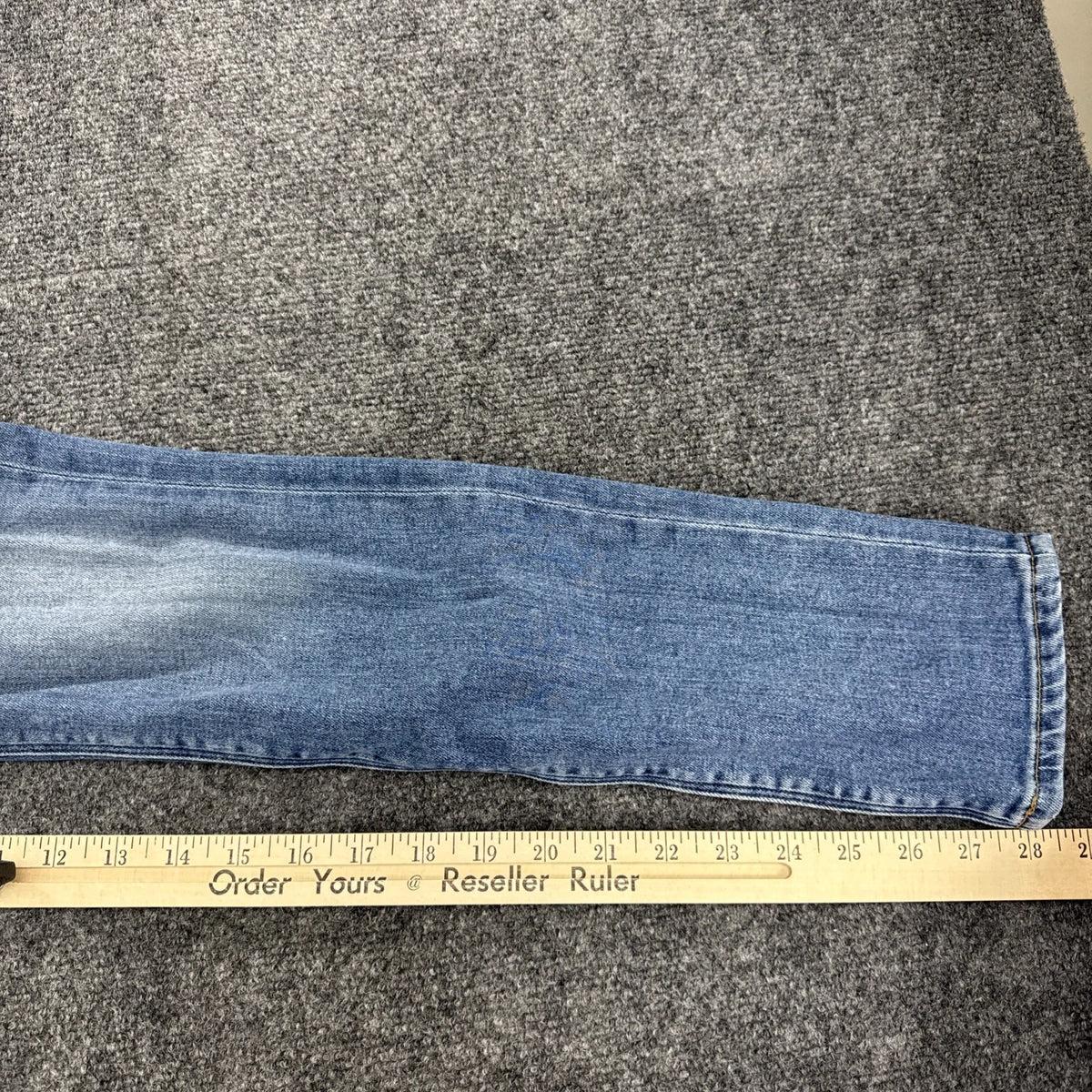Hudson Barbara Skinny Jeans Size 26 Made USA Two Tone Colorblock Denim