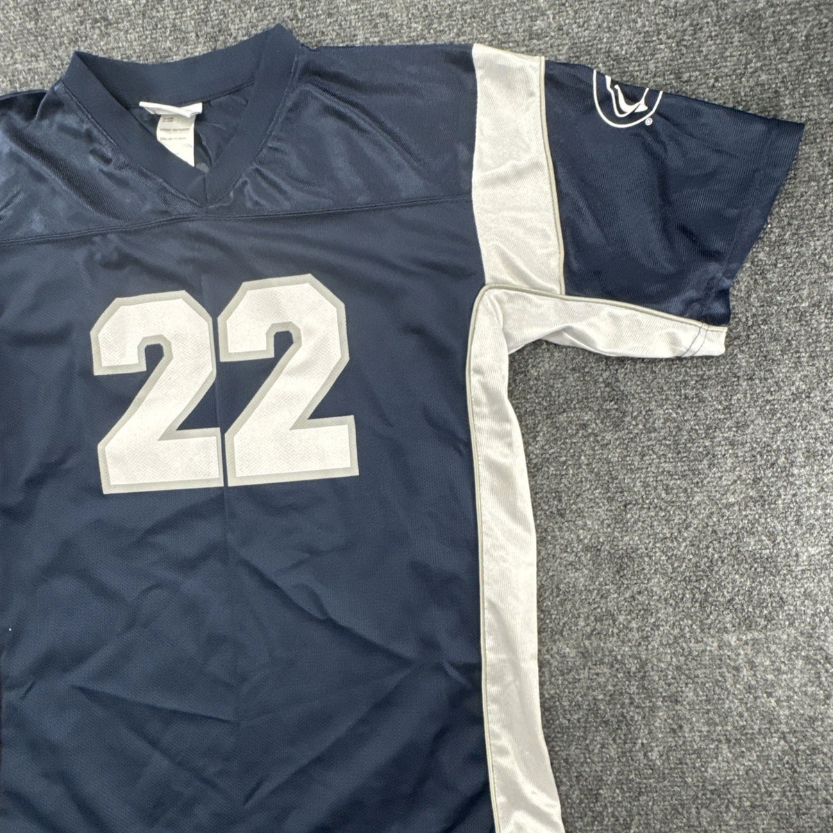 Penn State Nittany Lions #22 NCAA Football Jersey Youth XXL 18 Blue Outerstuff