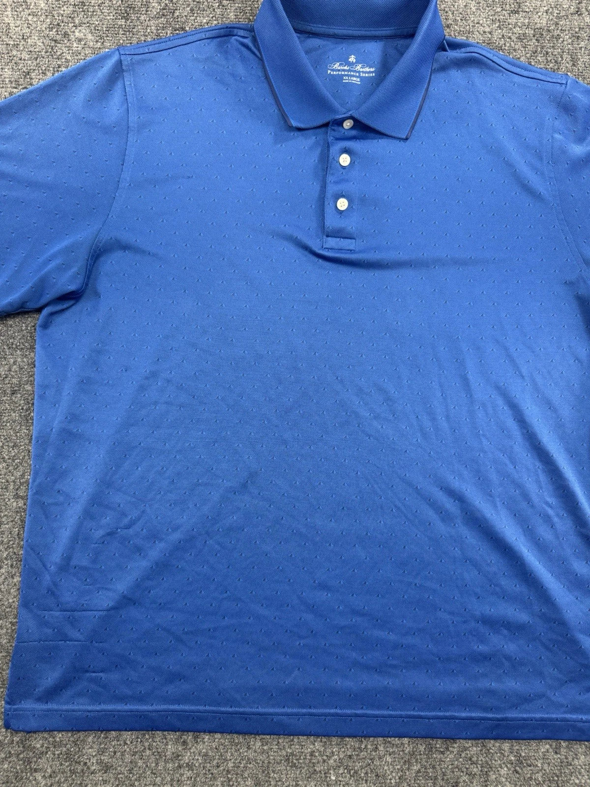 Brooks Brothers Women's Royal Blue Polo Button-Up Shirt XL Pre-Owned