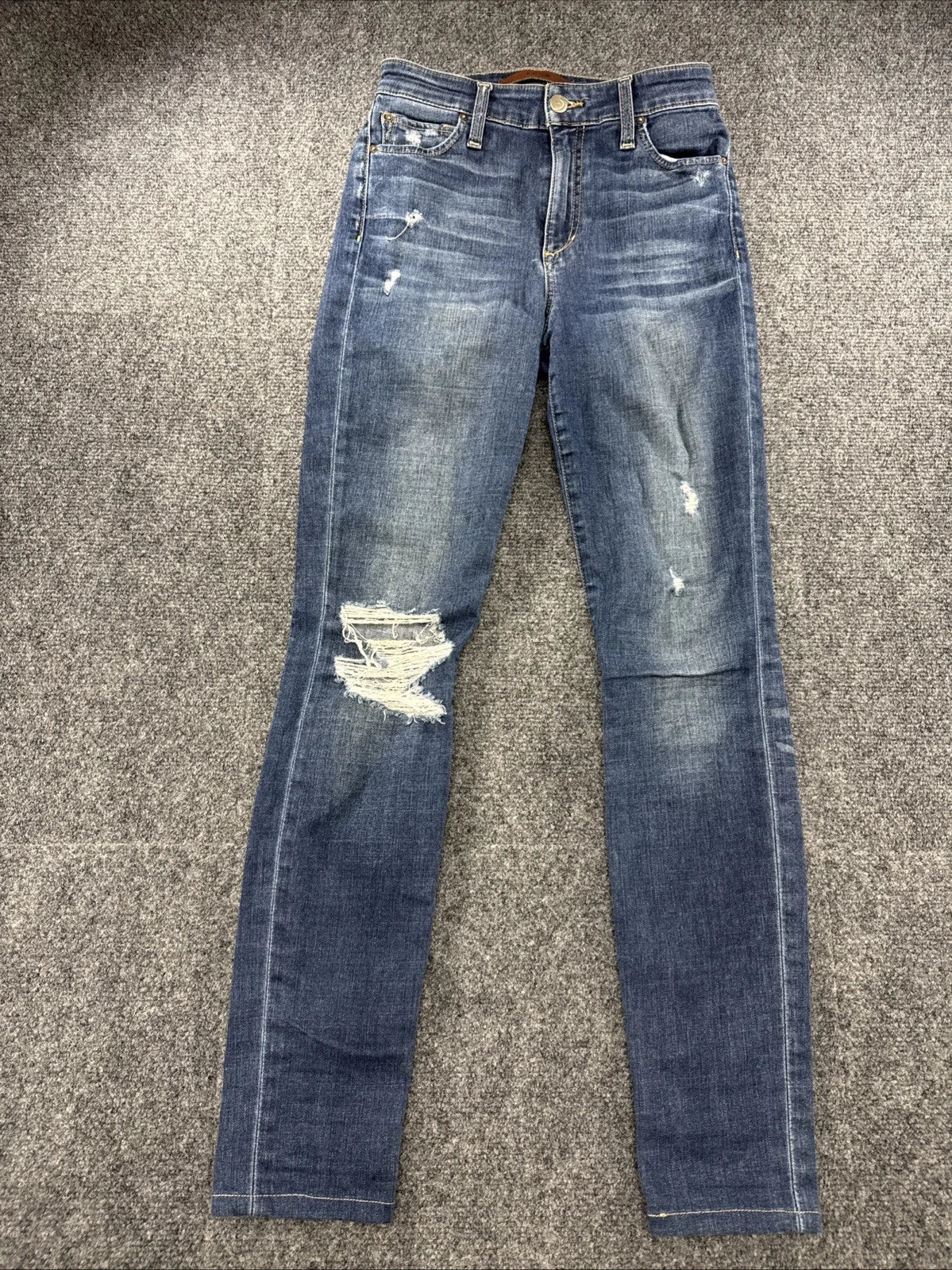 Joe's Jeans Charlie High Rise Skinny Distressed Women's 25 Flawless