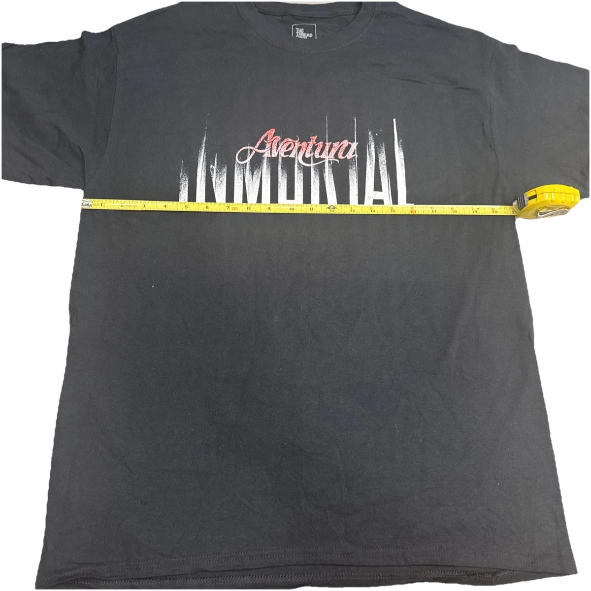 Aventura Inmortal Tour T-Shirt Black Men's Large Latin Music Concert Tee BNWOT