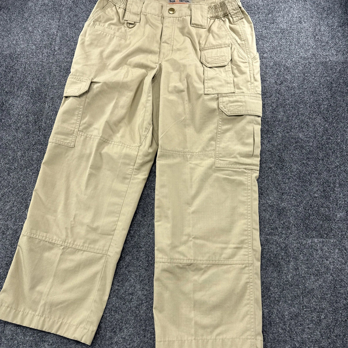 5.11 Tactical Women’s Cargo Pants Khaki Ripstop Utility BNWOT Size 8