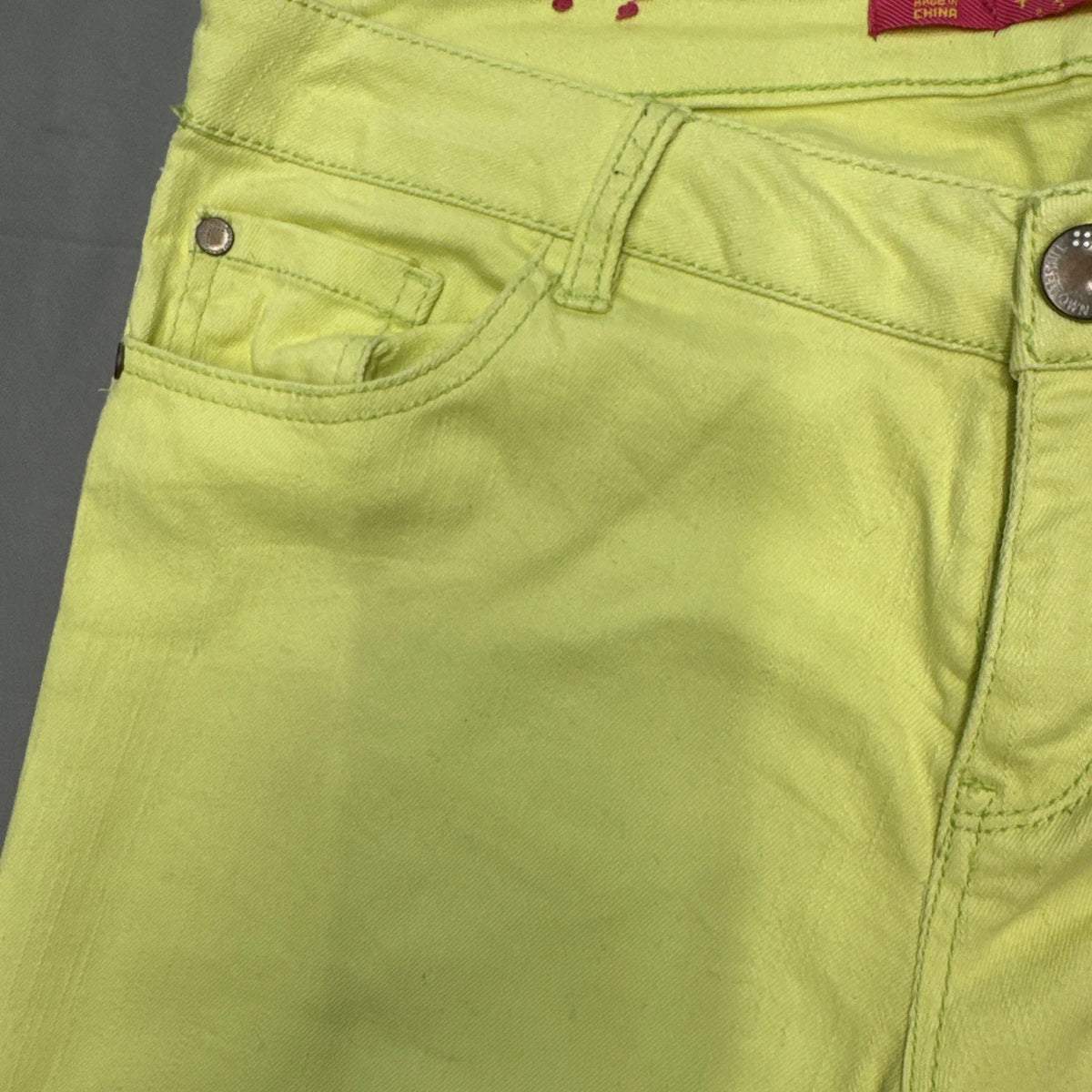 Vintage Tinseltown Yellow Slim Fit Jeans Women's 11 Y2K 90s Denim Pants EUC