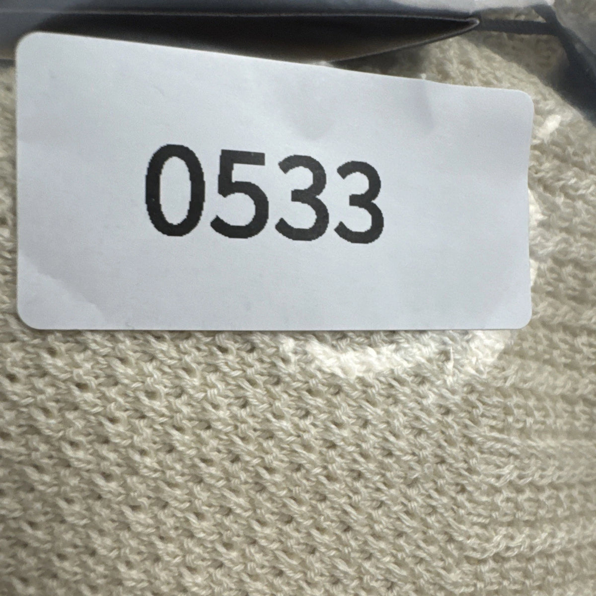 Porter & Ash Refined Structure Knit Top M Cream Modal Blend Quiet Luxury NWT