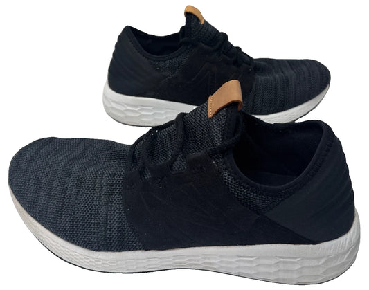 New Balance Fresh Foam Cruz Mens 13 2E Wide Black Knit Running Shoes