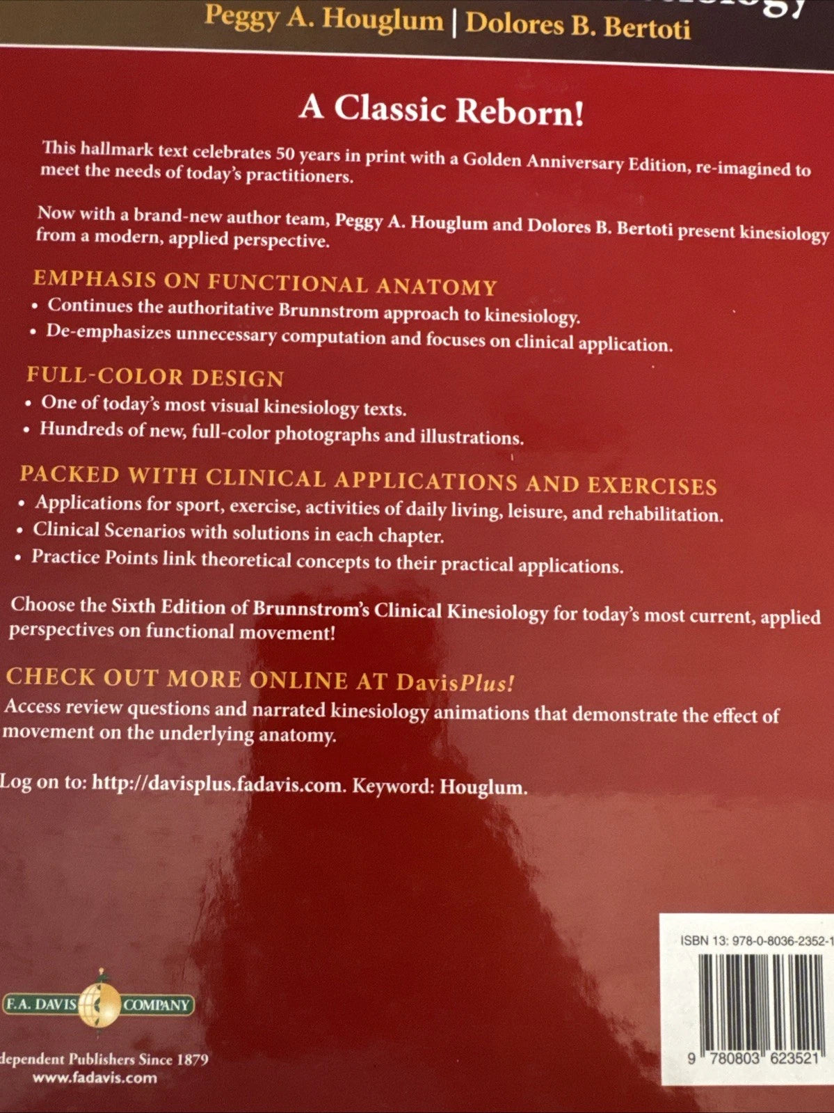 Brunnstrom’s Clinical Kinesiology 6th Edition Houglum Bertoti Physical Therapy