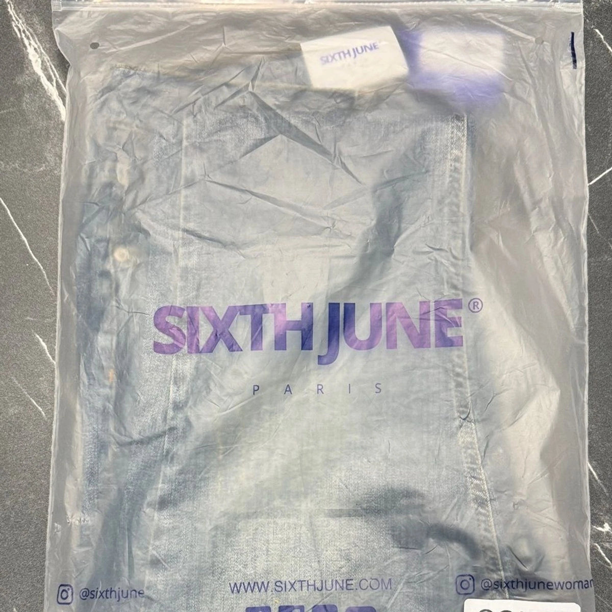Sixth June Paris Skinny Jeans Men’s 34 Blue Denim BNWT With Dust Bag